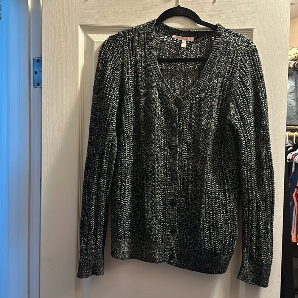 Victory Secret large sweater button long sleeved